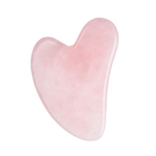 Gua Sha Cuarzo Rosado